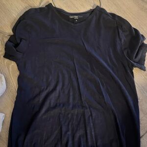 Calvin Klein Jeans Men’s Dark Navy Short Sleeve Crew Tee